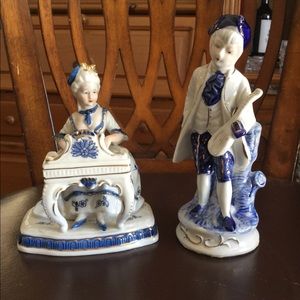 KPM Porcelain Hand Painted Figurines
